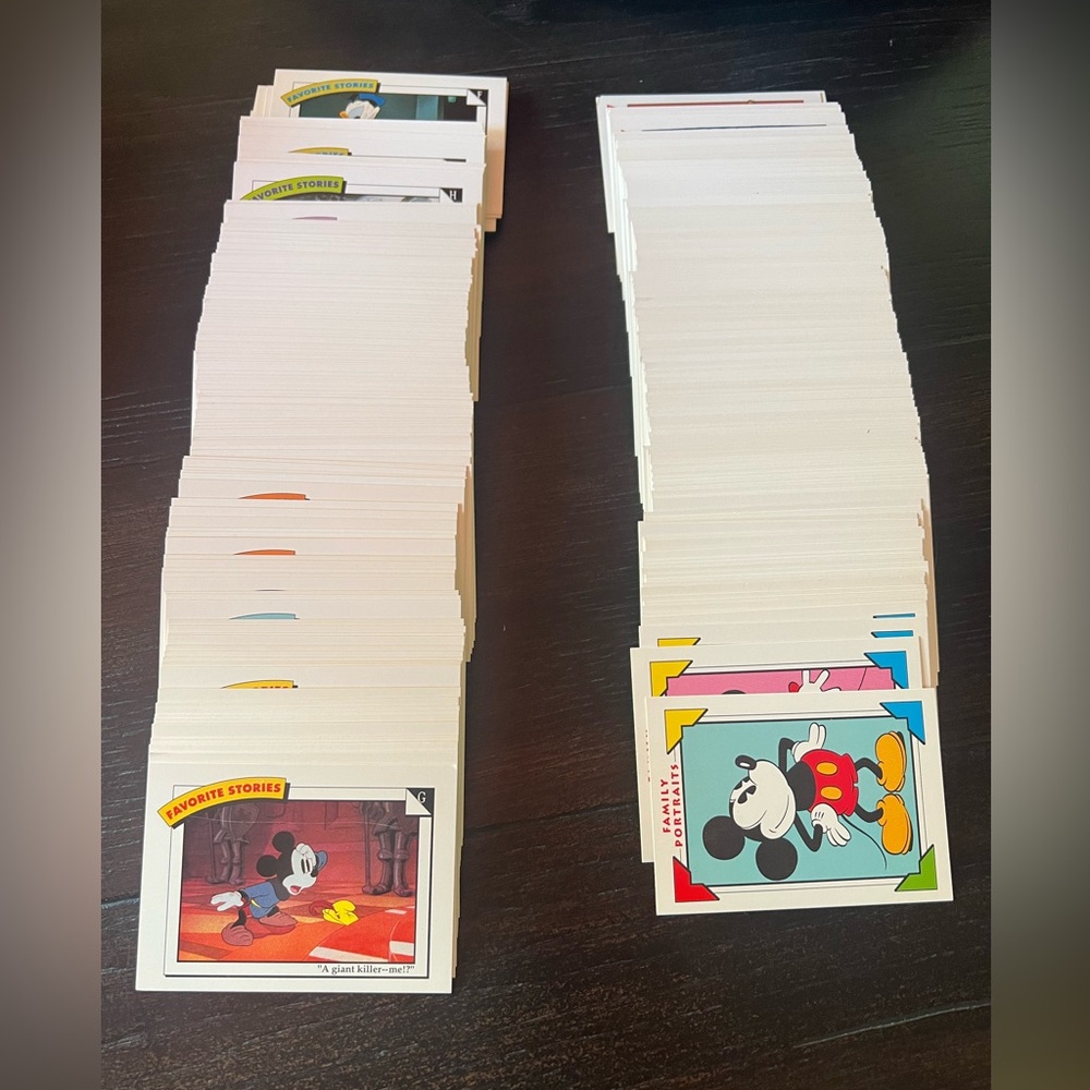 Vintage Mickey Mouse Trading Cards